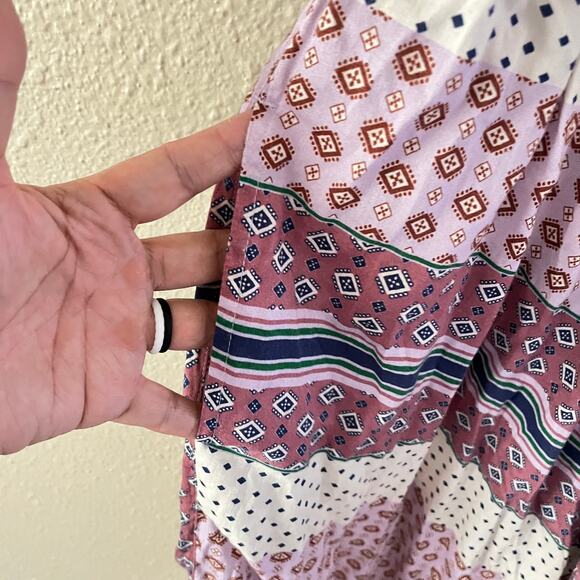 Xirena Carolina silk Handkerchief midi slip dress in Allie Print - Picture 7 of 10